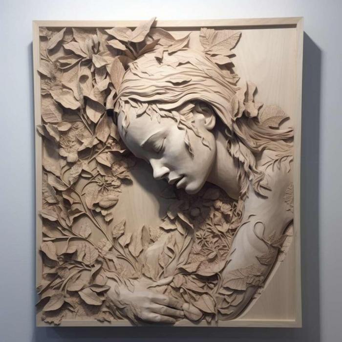 نموذج ثلاثي الأبعاد لآلة CNC 3D Art 